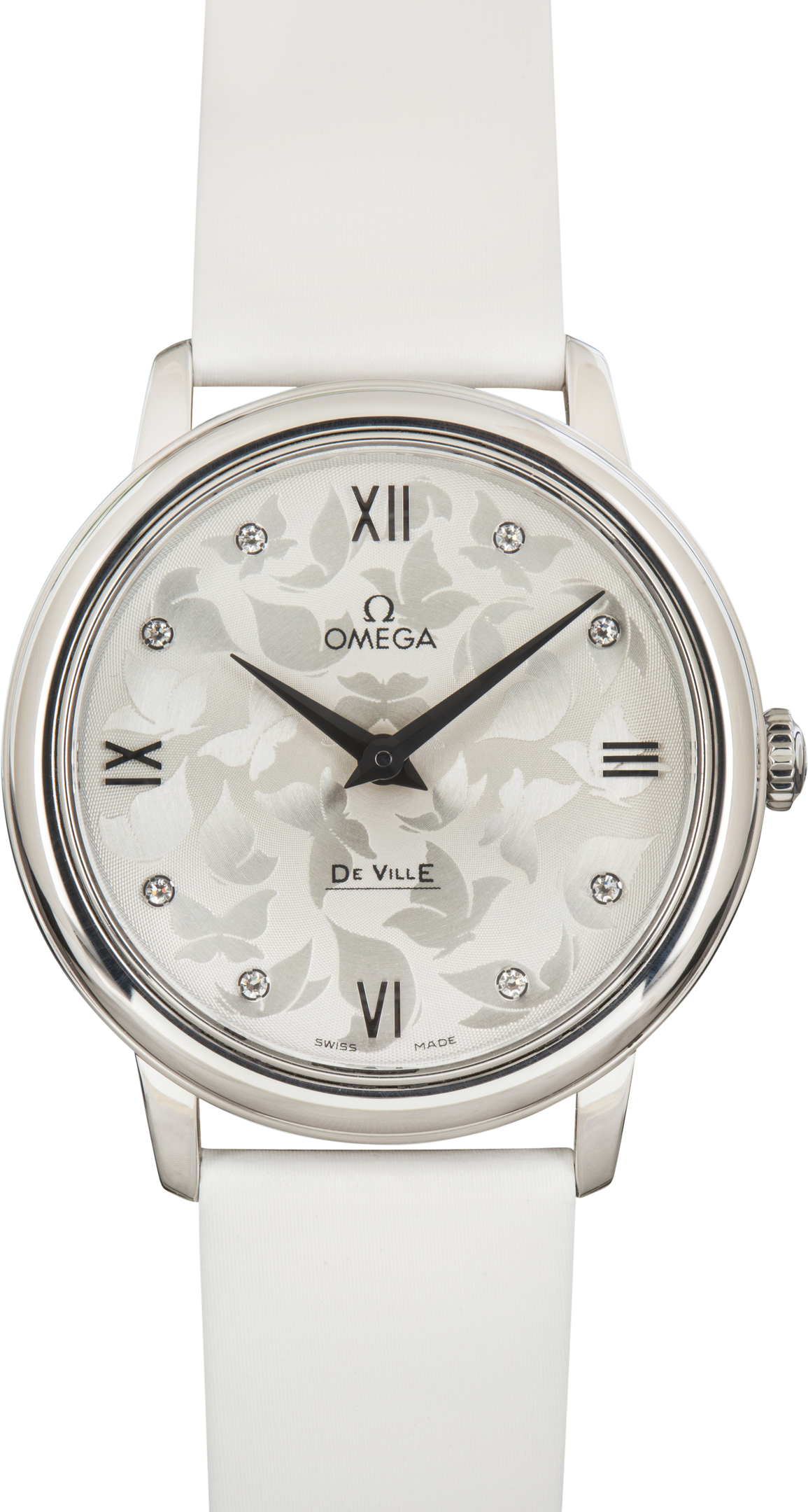 Pre-Owned Omega De Ville Prestige Butterfly Dial