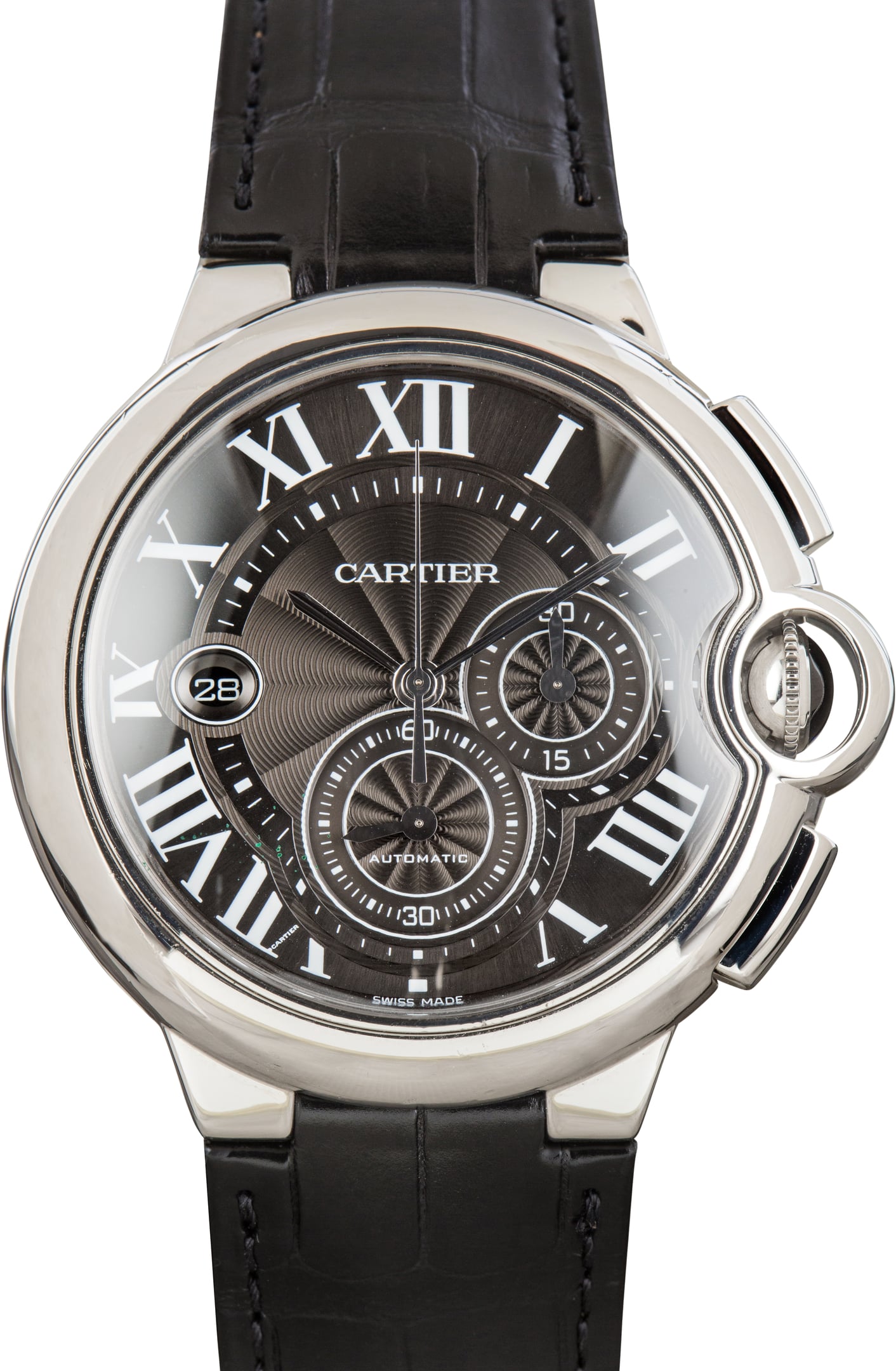 Pre-Owned Cartier Ballon Bleu ref W6920052 Chronograph Dial