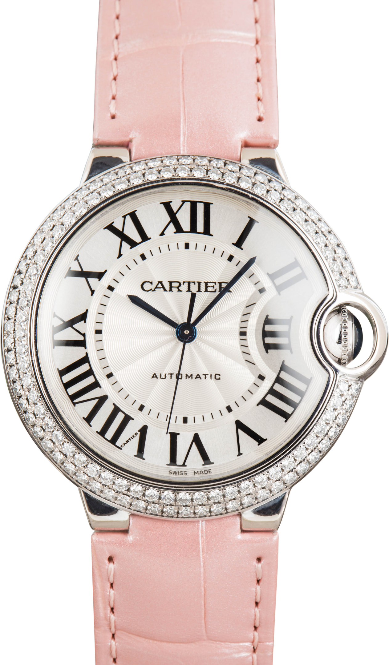 Pre-Owned Ballon Bleu De Cartier 36 WE900651 White Gold