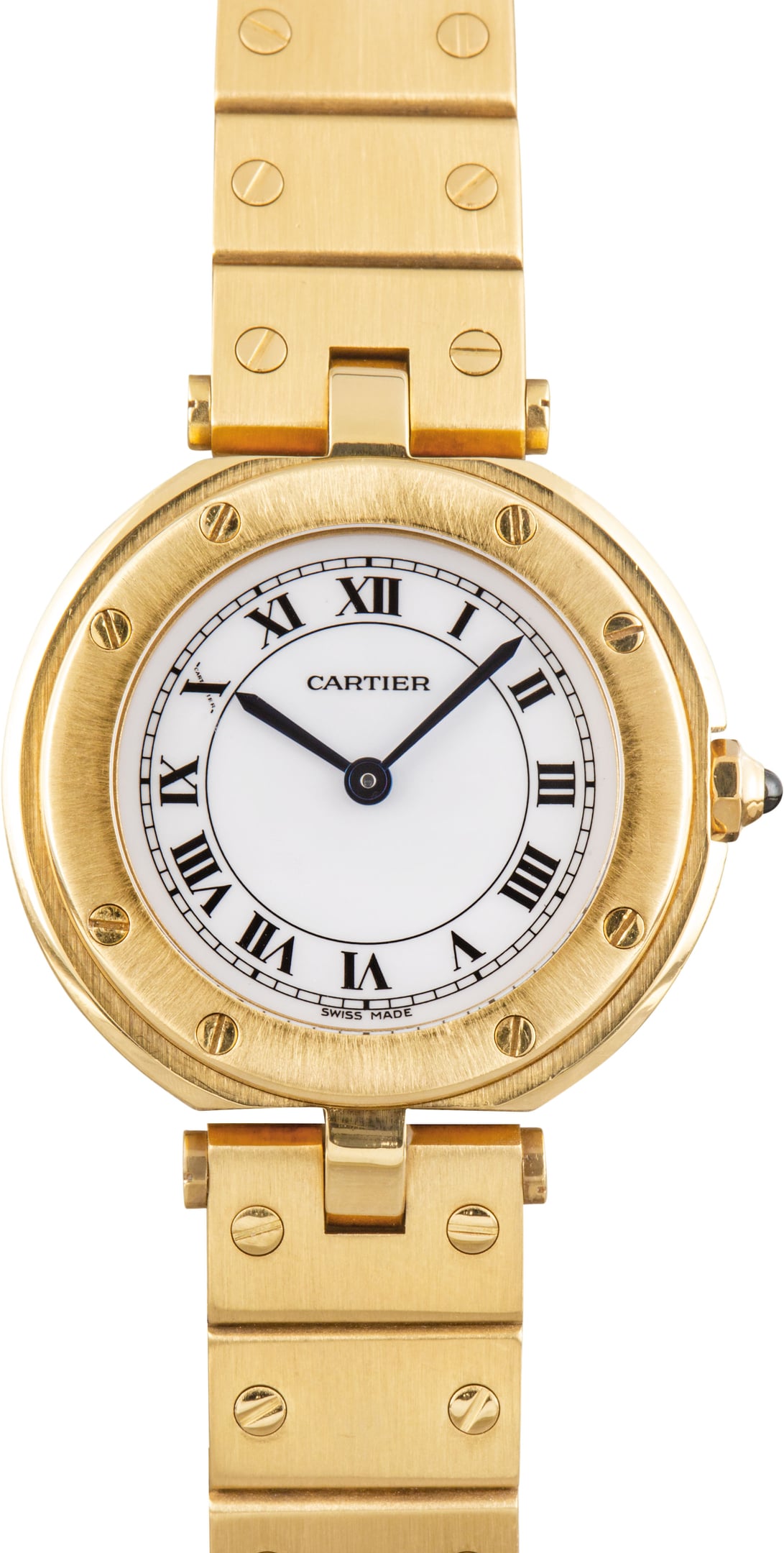 Pre-Owned Cartier Santos Vendôme Ref 84738788 Yellow Gold