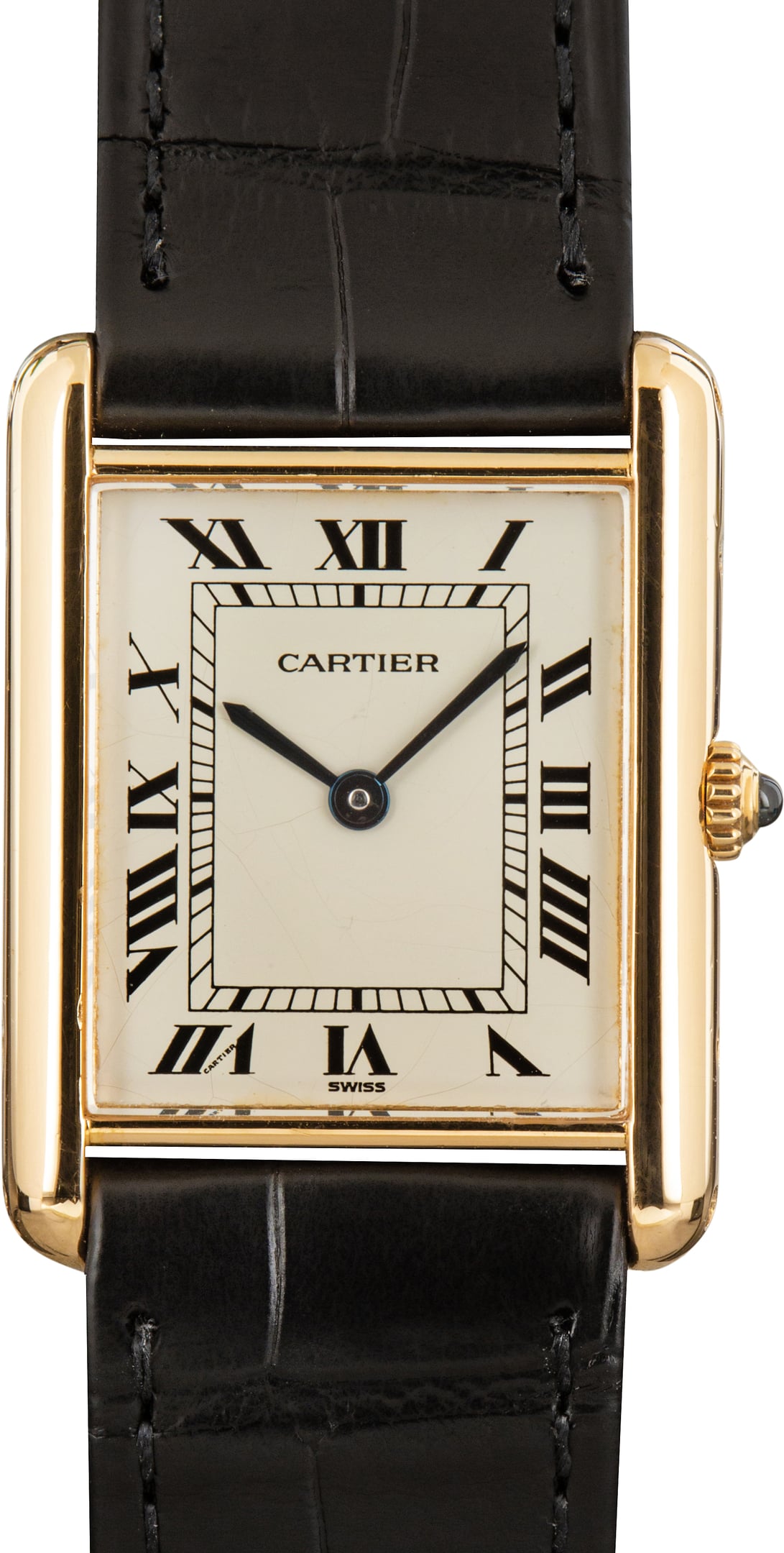 Pre-Owned Cartier Tank Louis 18k Yellow Gold