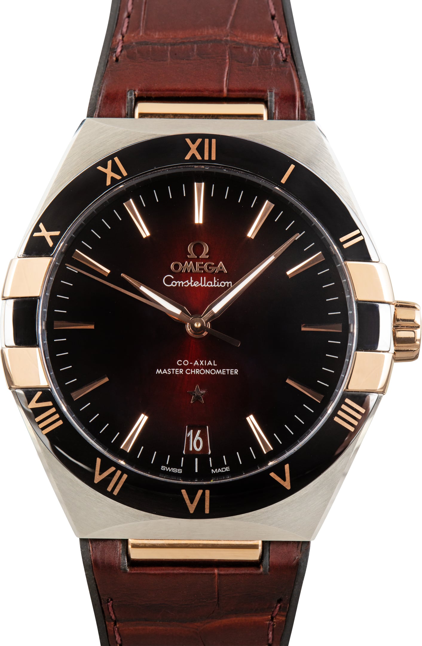 Pre-Owned Omega Constellation Red Dial