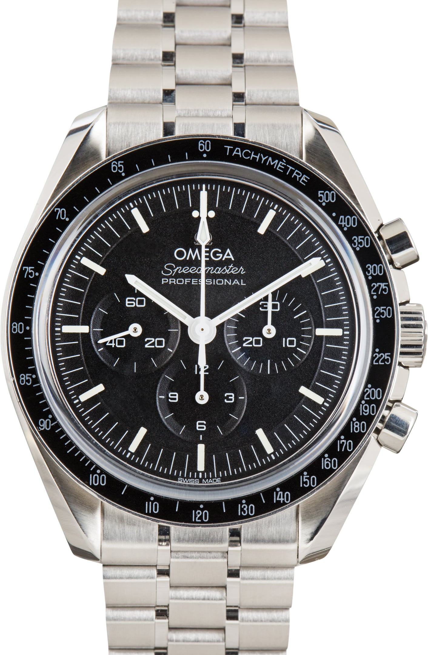 Pre-Owned Steel Speedmaster Moonwatch Professional