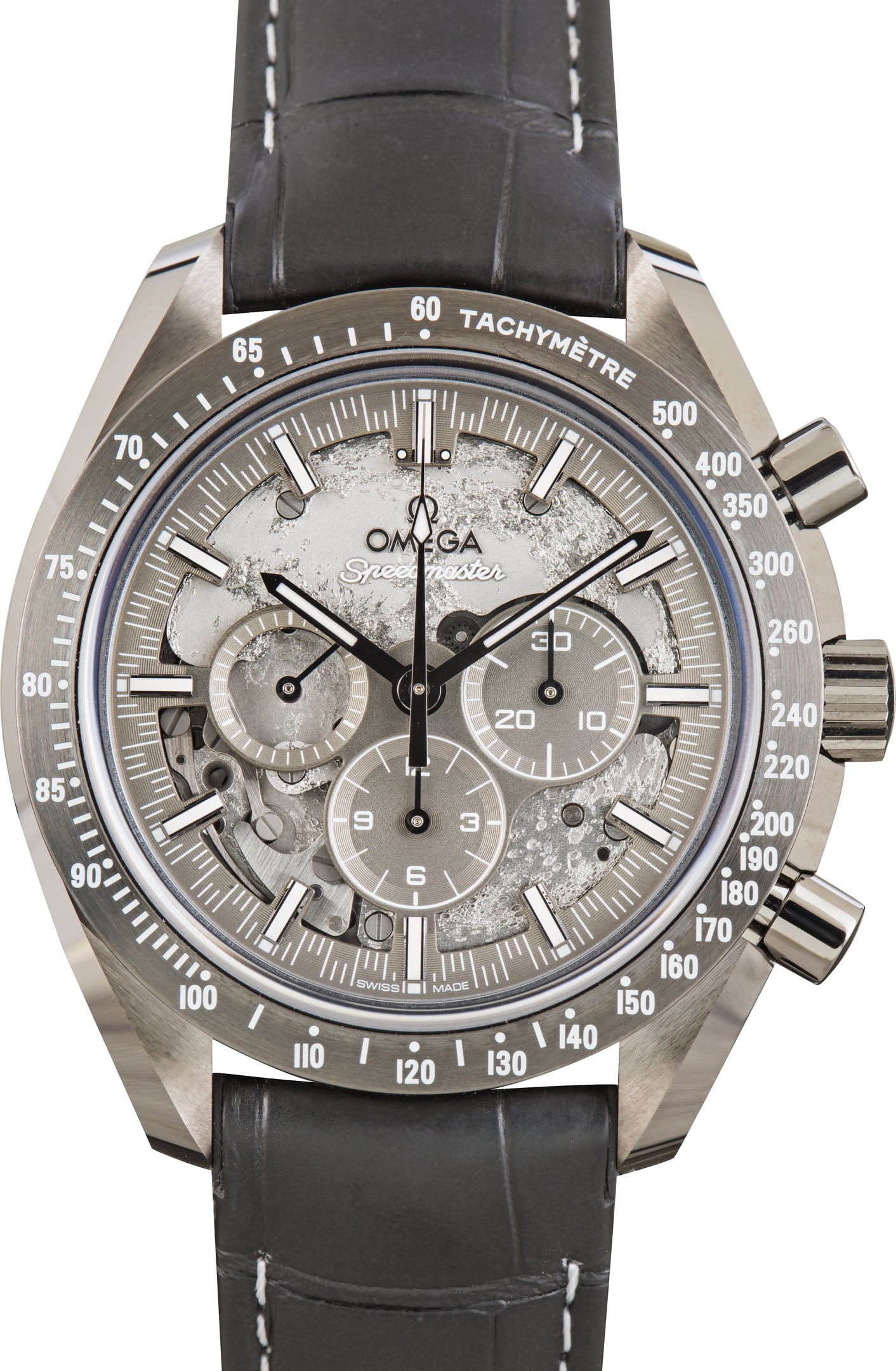 Pre-Owned Omega Speedmaster Grey Side of the Moon Grey