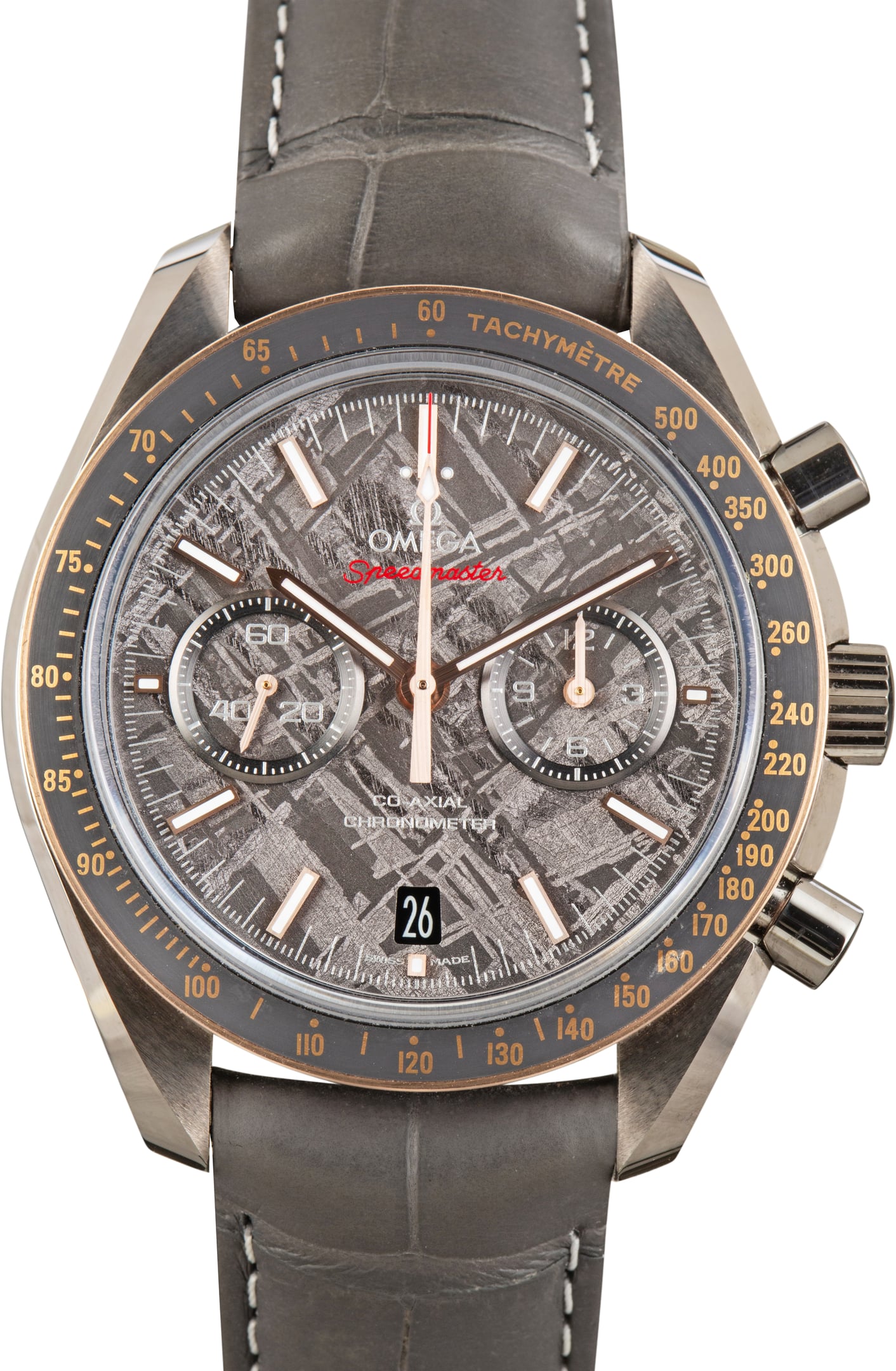 Pre-Owned Omega Speedmaster Dark Side of the Moon Meteorite Dial