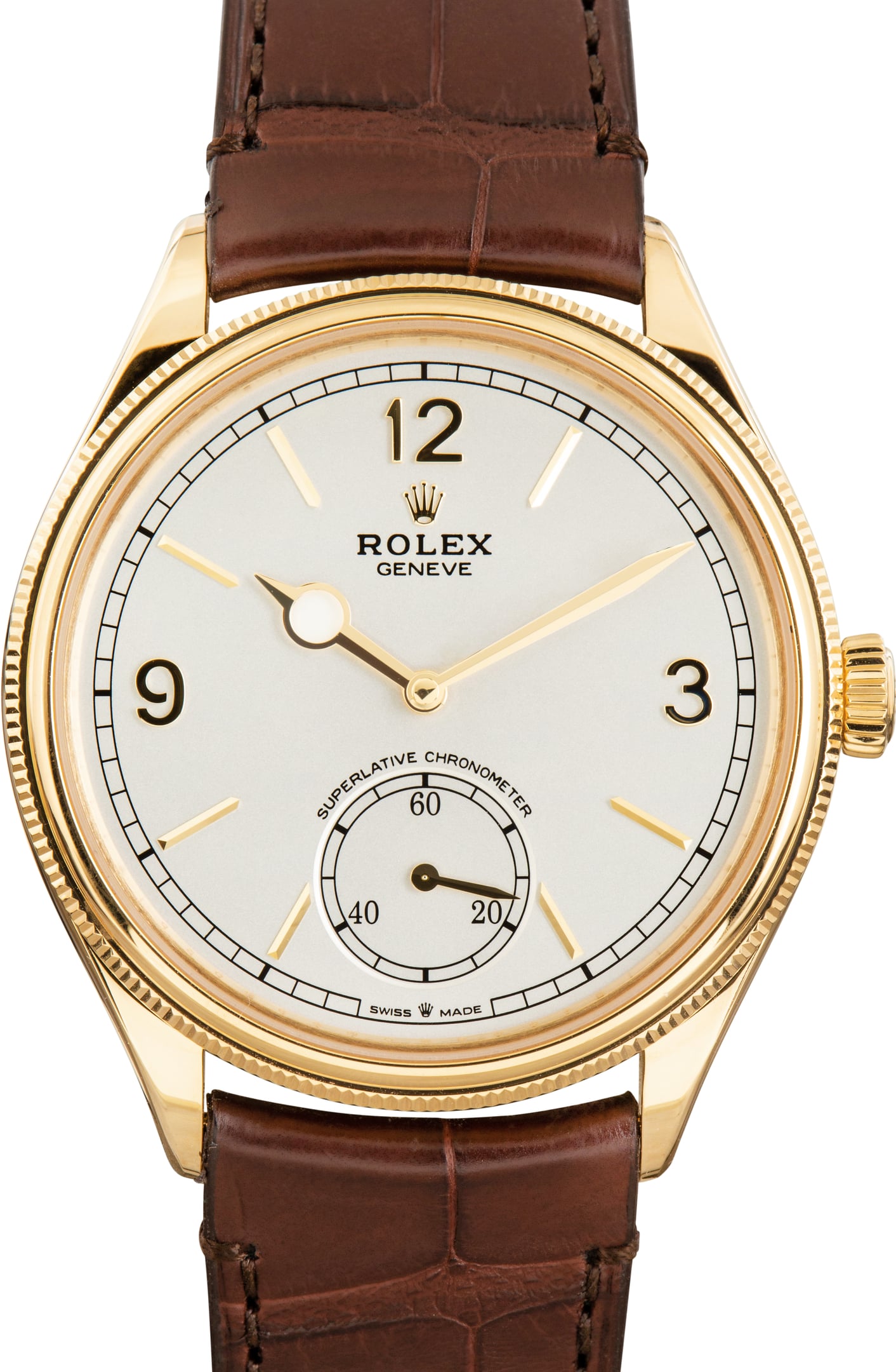 Pre-Owned Rolex 1908 18k Yellow Gold ref 52508