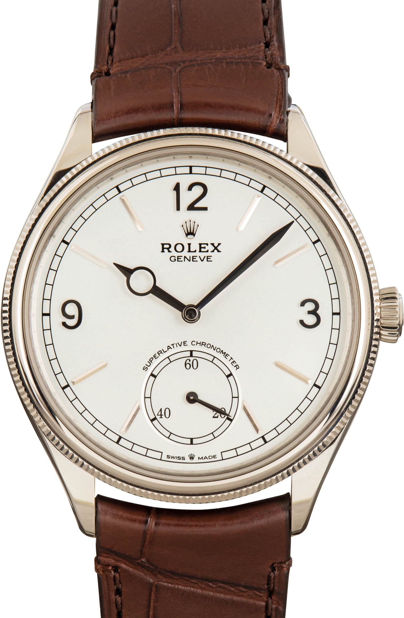 Pre-Owned Rolex 1908 ref 52509 18k White Gold