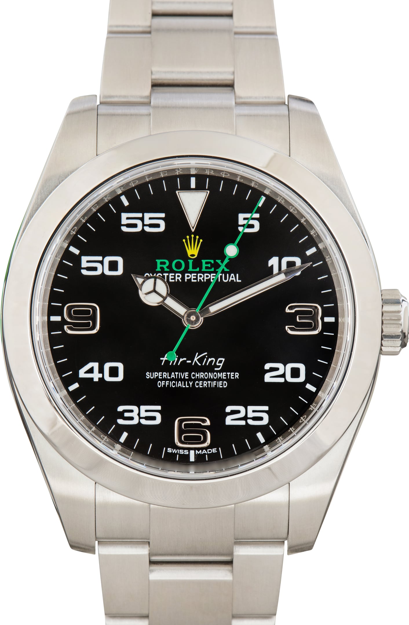 Pre-Owned Rolex Air-King Ref 116900 Stainless Steel