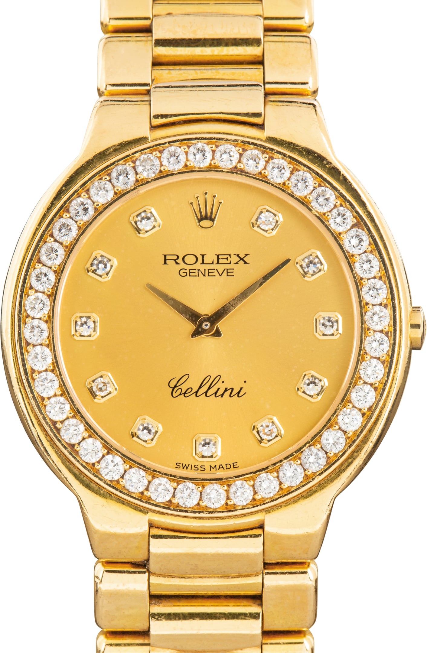 Pre-Owned Rolex Cellini 6663 18k Yellow Gold