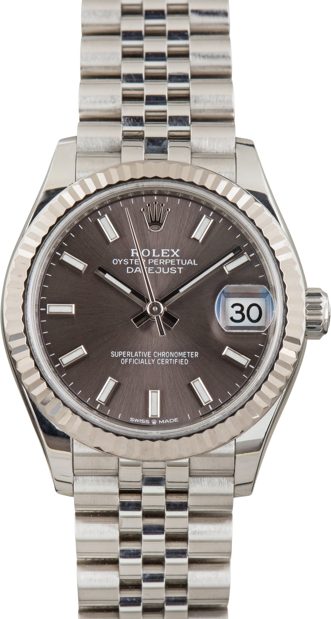 Pre-Owned Rolex Datejust 31 Ref 278274 Slate Dial