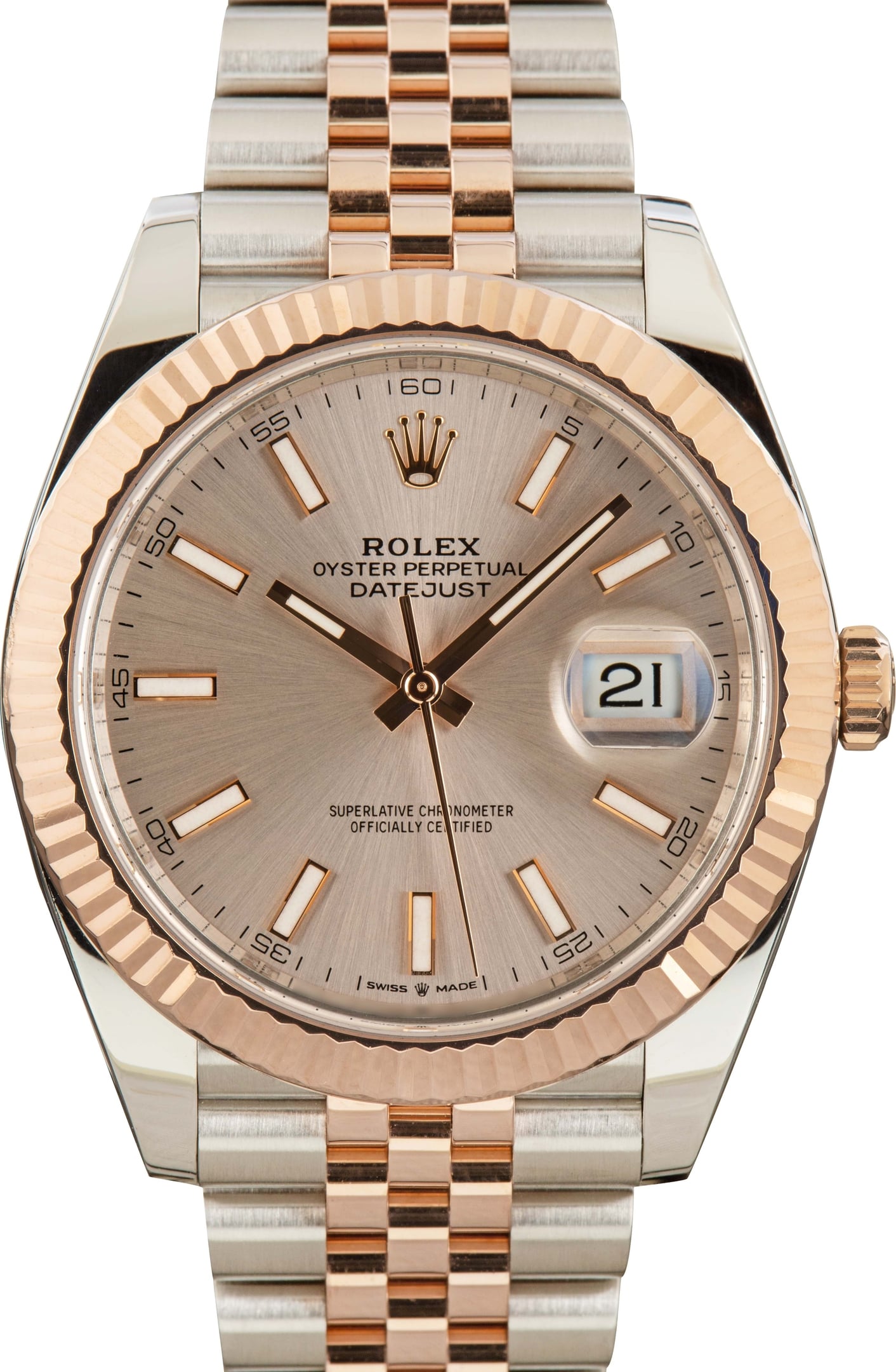Pre-Owned Rolex Datejust 41 Ref 126331 Sundust Chromalight Dial