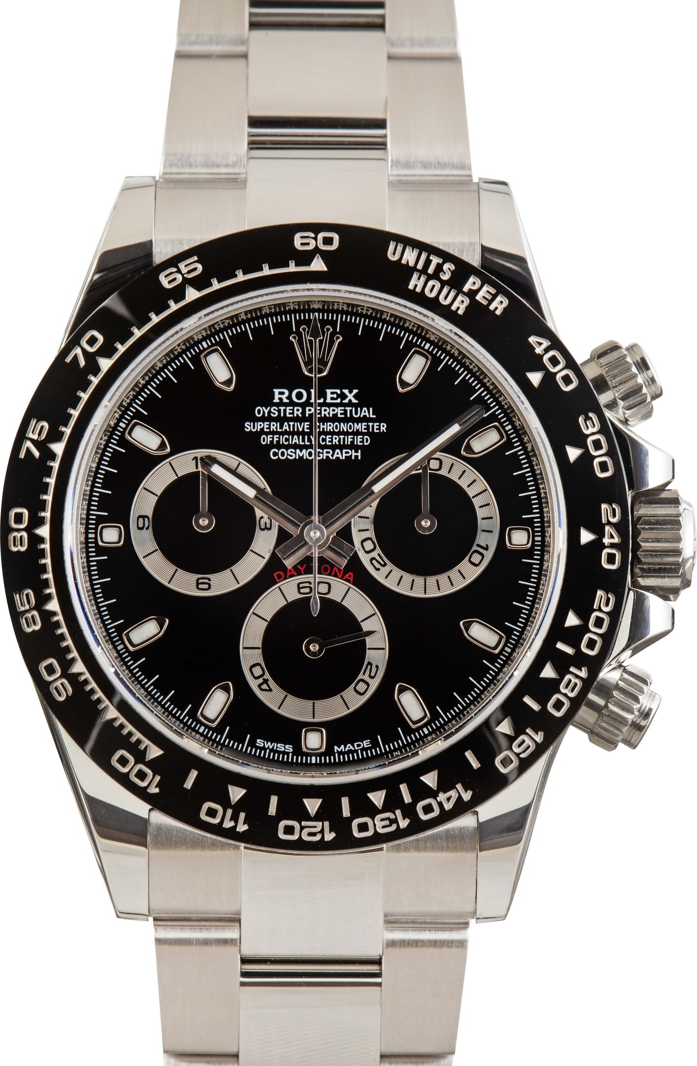 Pre-Owned Rolex Daytona Cosmograph 116500 Black Dial