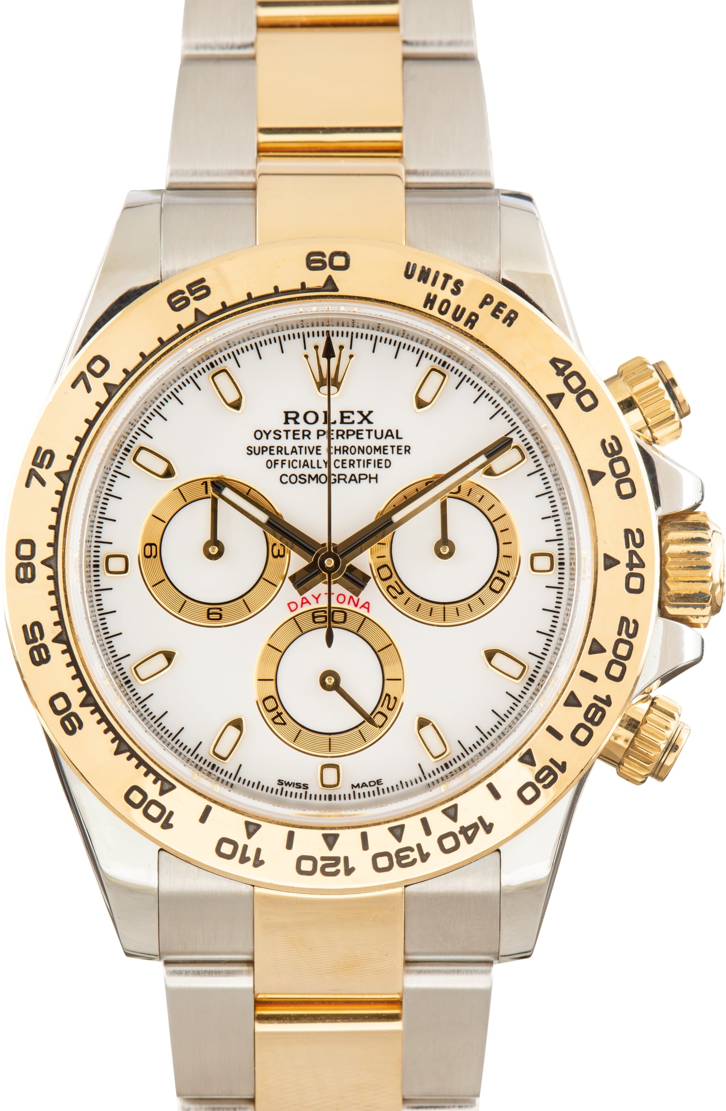 Pre-Owned Rolex Daytona ref 116503 White Chronograph Dial