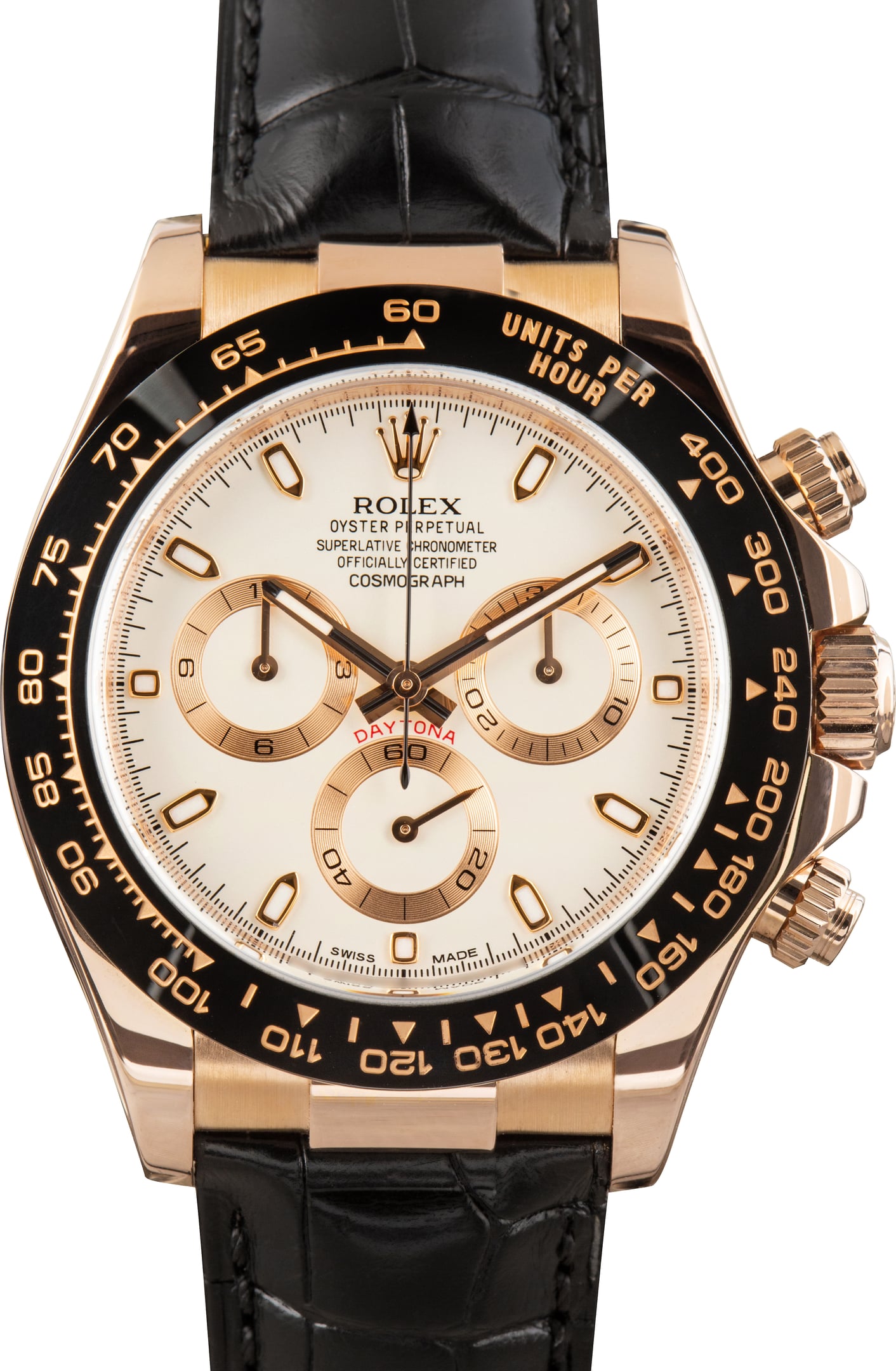 Pre-Owned Rolex Daytona Ref 116515LN 18k Everose Gold