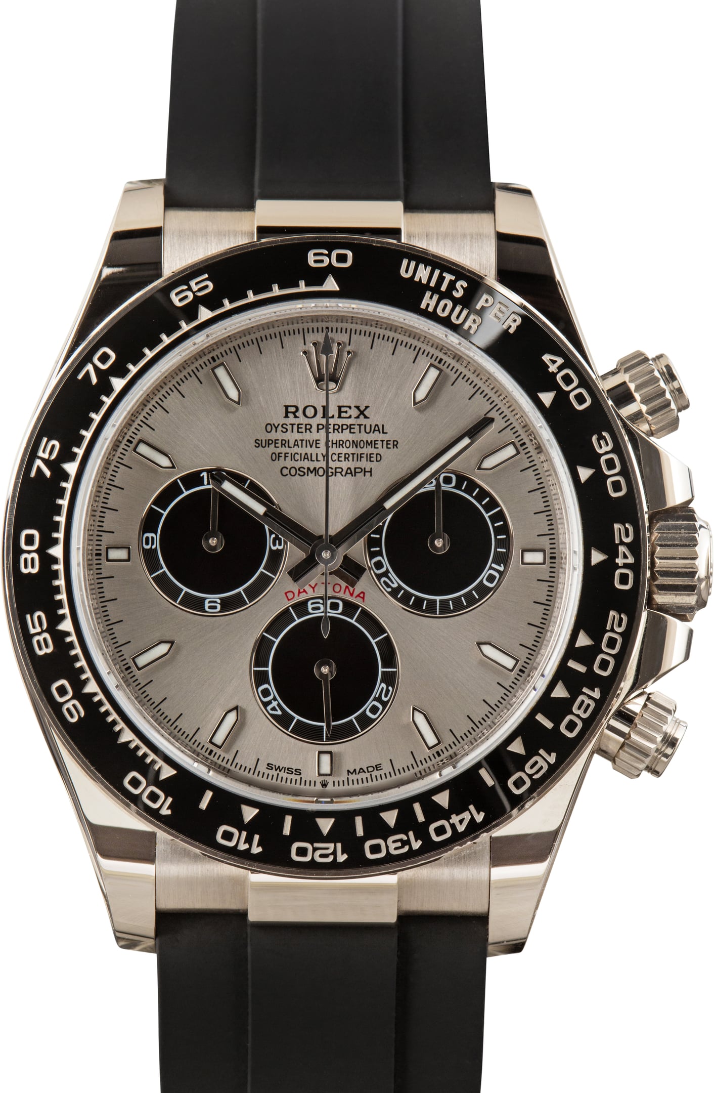 Pre-Owned Steel Dial Rolex Cosmograph Daytona Ref 126519