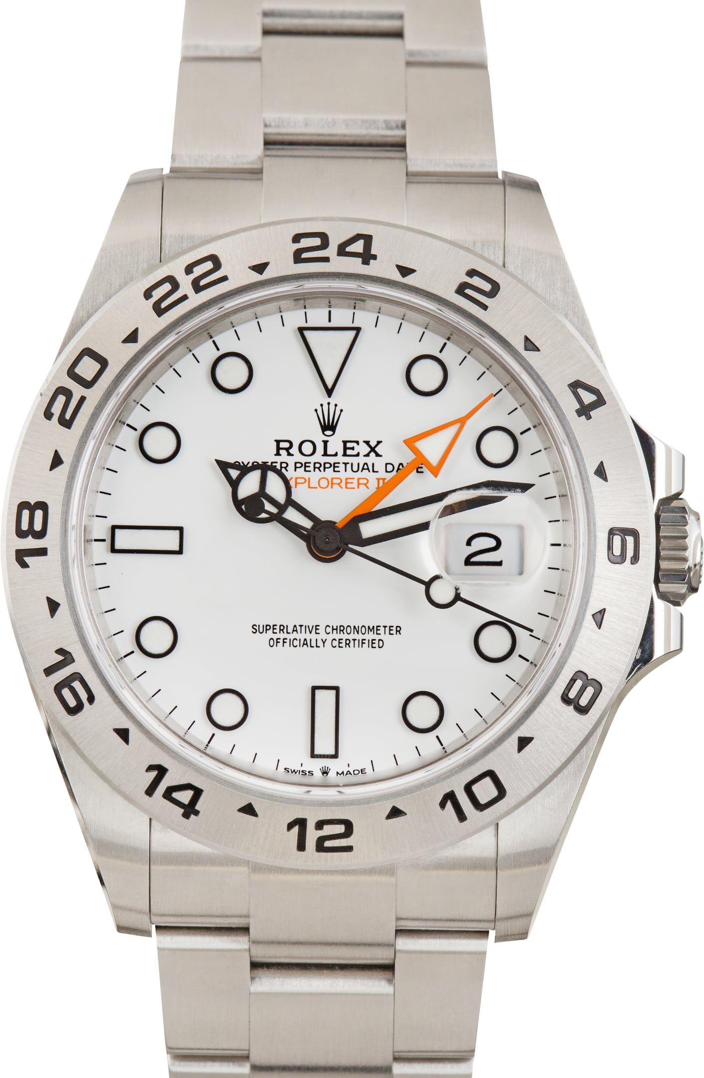 Pre-Owned Rolex Explorer II Polar Dial Ref 226570