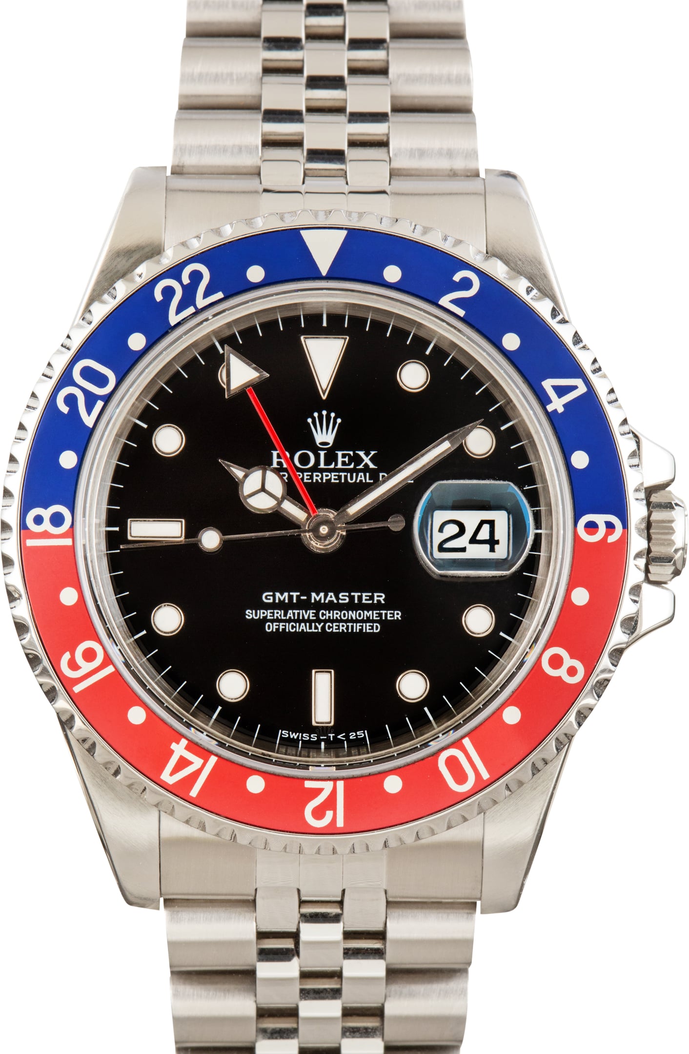 Pre-Owned Rolex GMT-Master Ref 16700 Pepsi Bezel