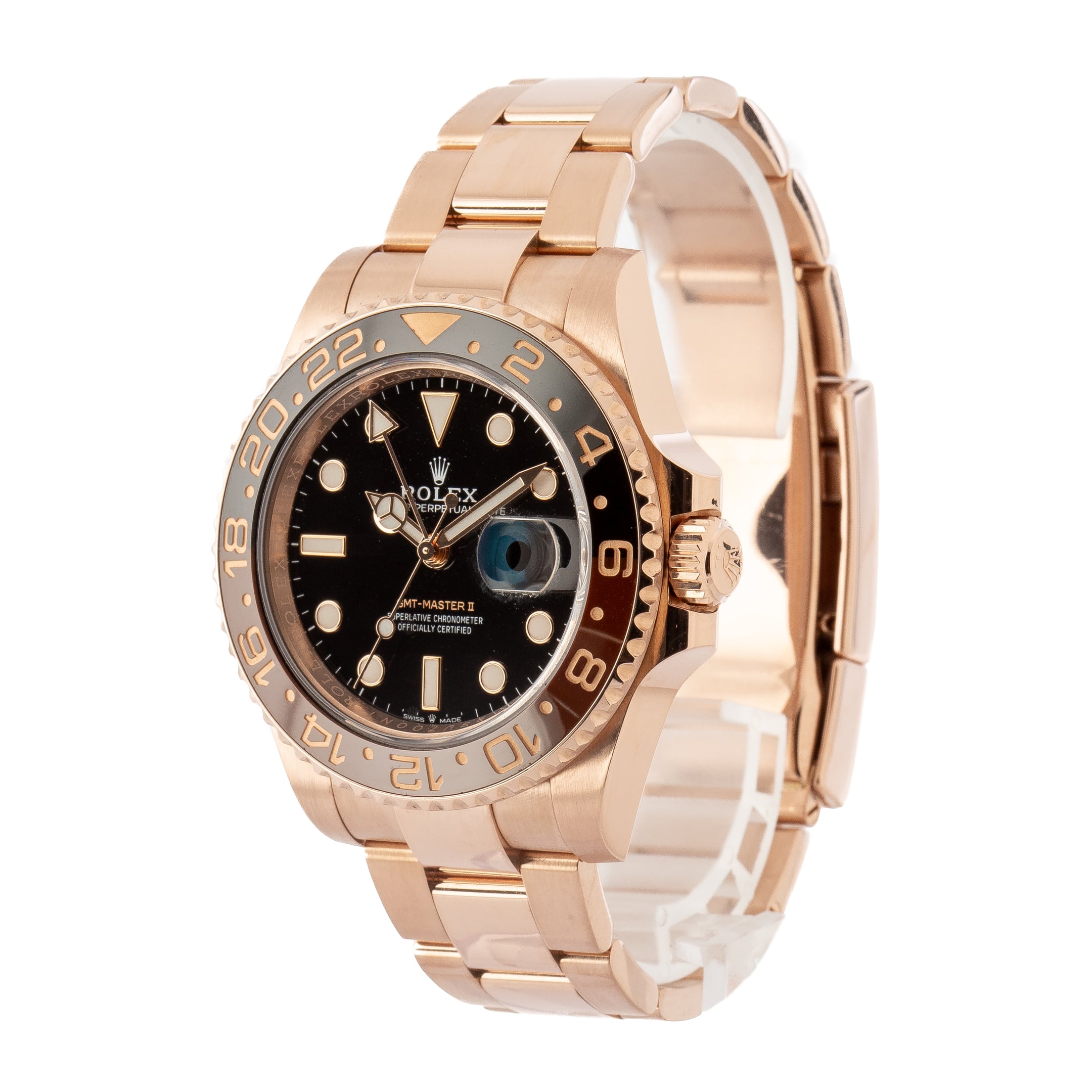 Pre-Owned Rolex GMT-Master II Ref 126715 Root Beer