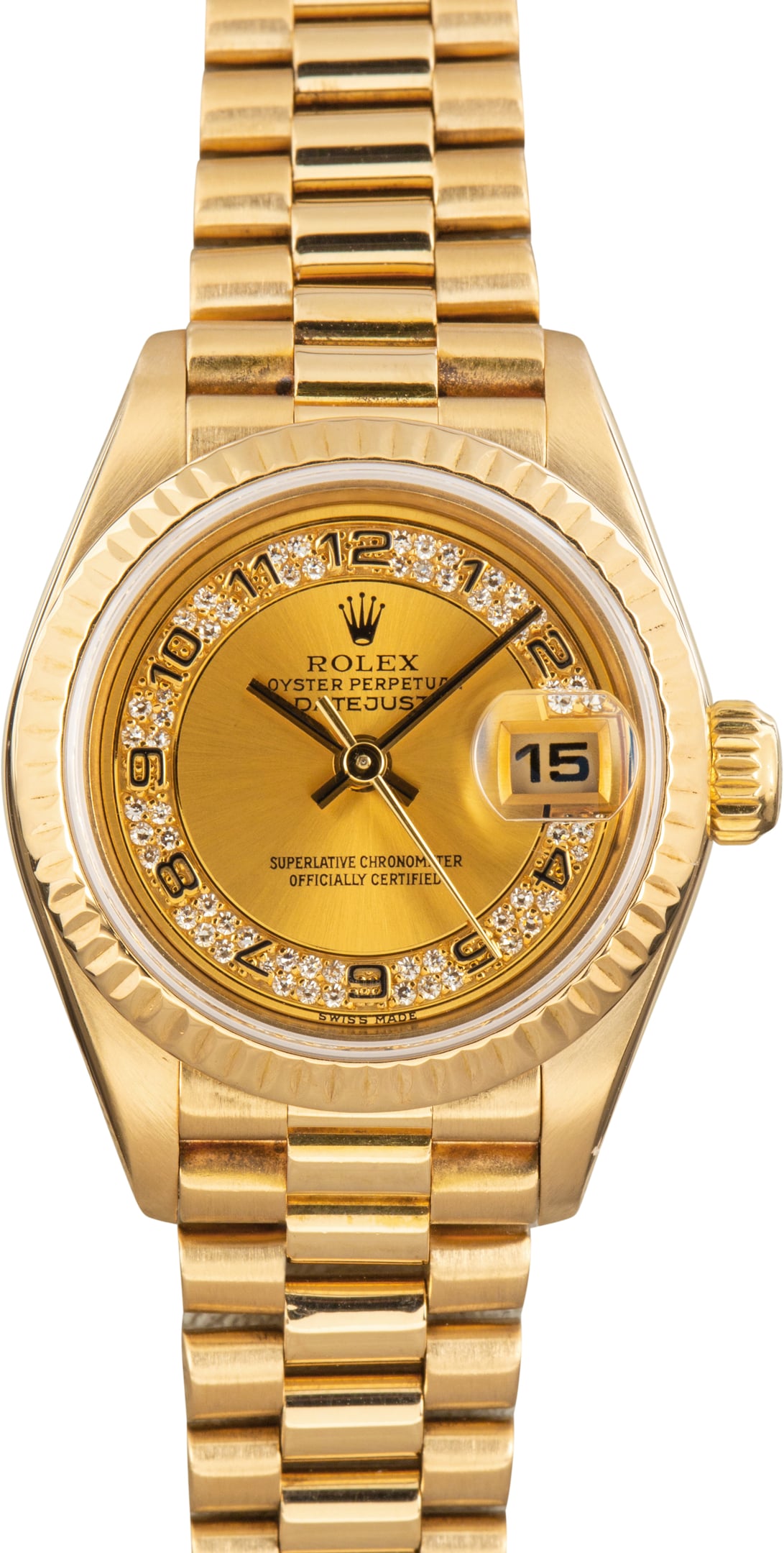 Pre-Owned Ladies Rolex Datejust Yellow Gold 69178