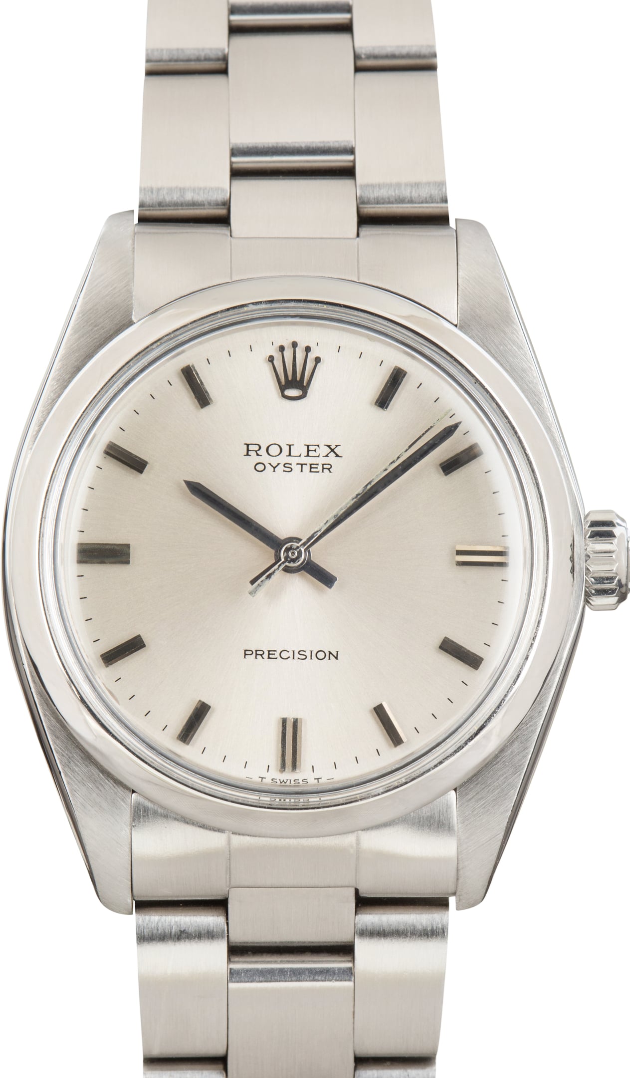 Pre-Owned Rolex Oyster Precision Silver Dial Ref 6426