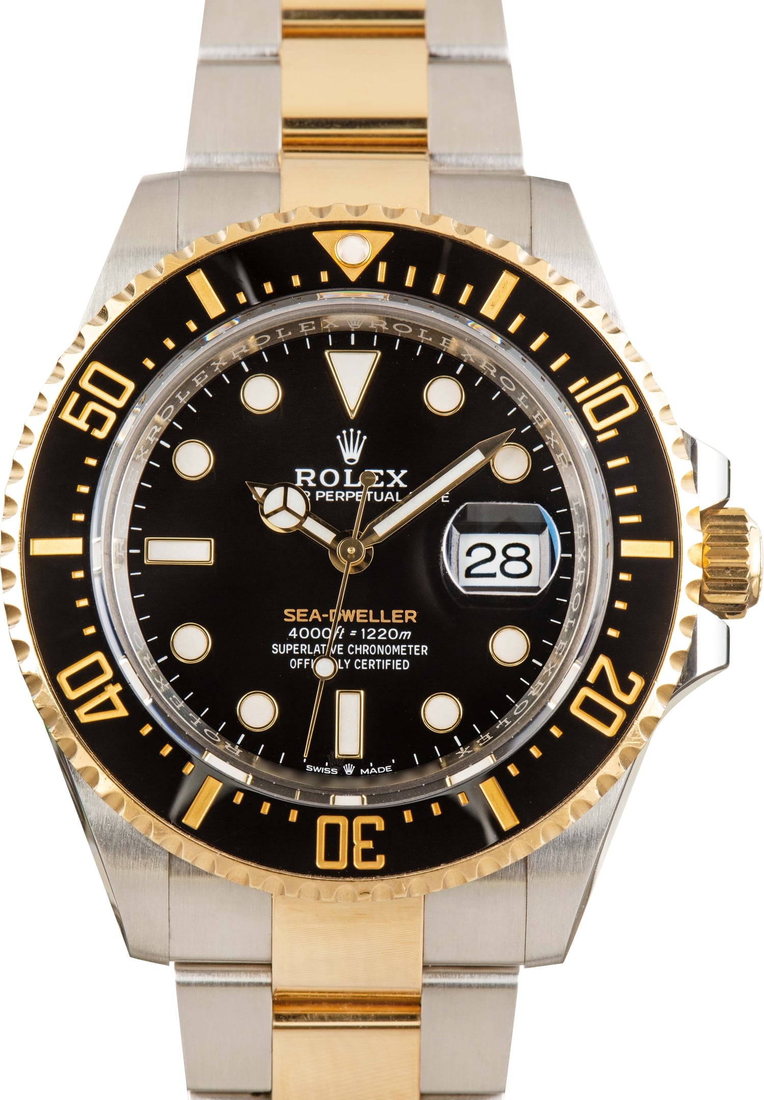 Pre-Owned Rolex Sea-Dweller Ref 126603 Black Dial
