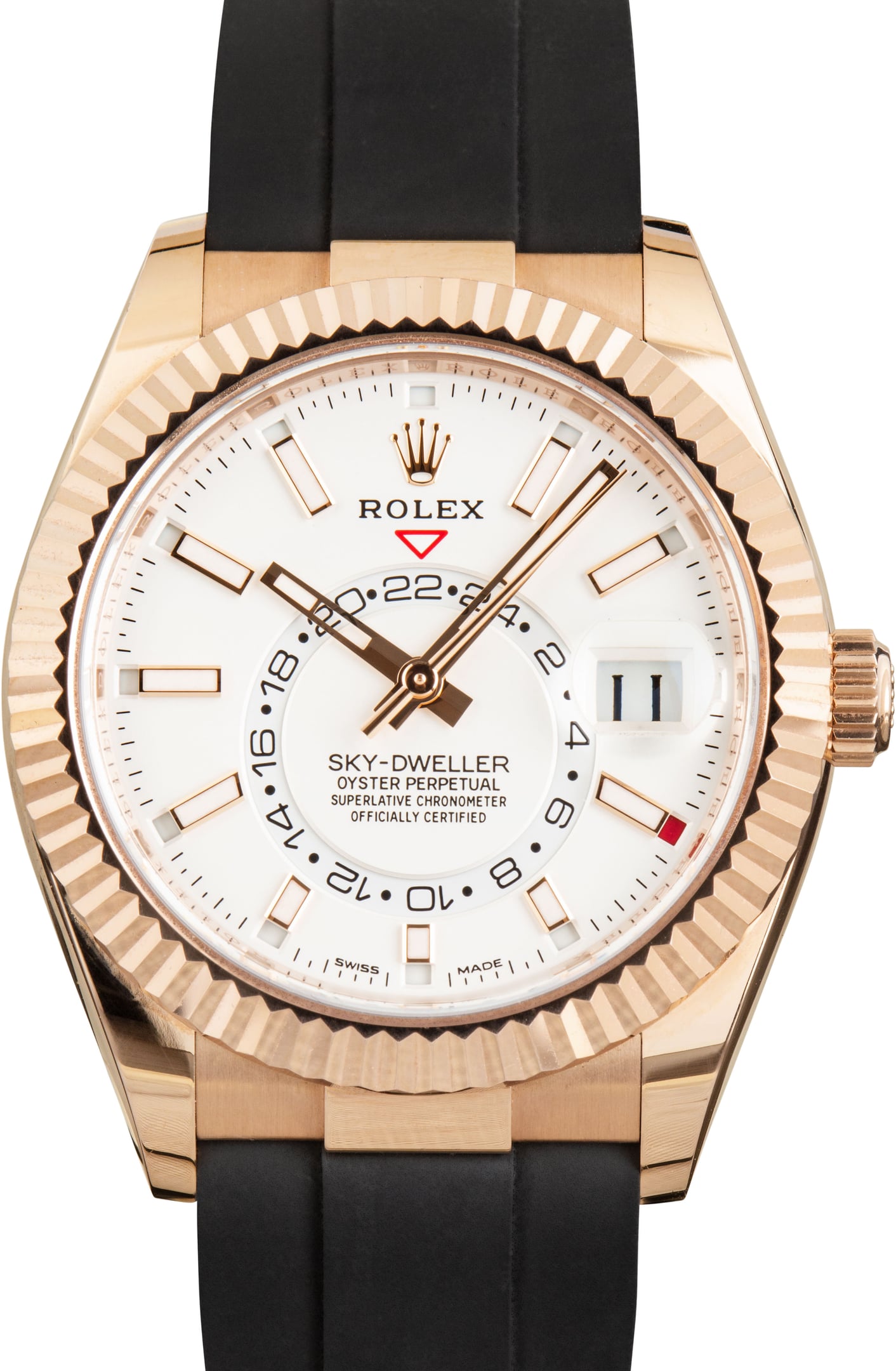 Pre-Owned Rolex Sky-Dweller 326235 White Dial