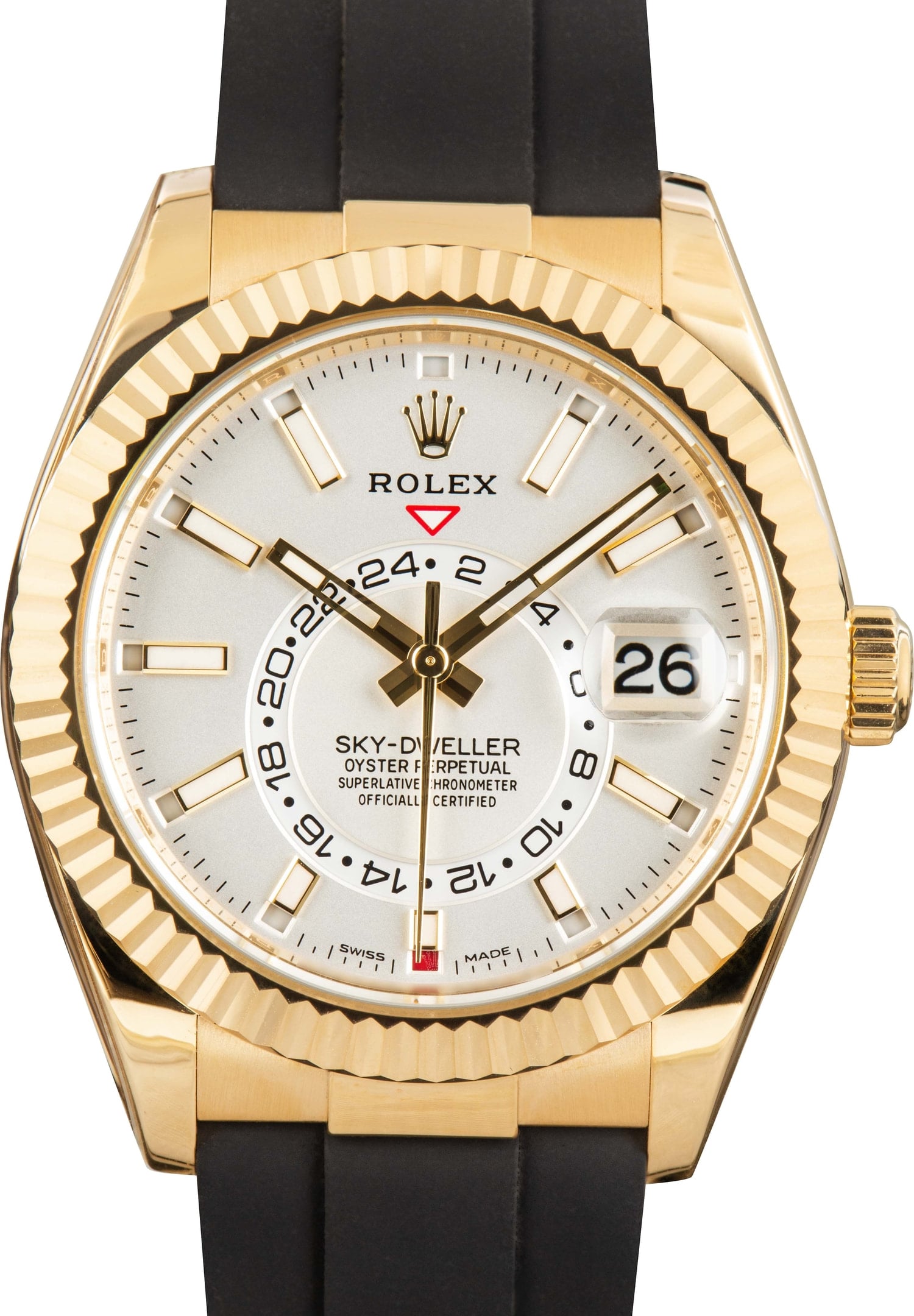 Pre-Owned Rolex Sky-Dweller Ref 326238 White Dial