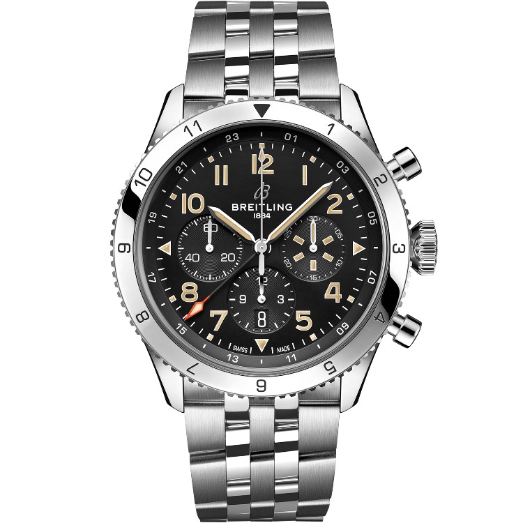 Breitling Super Avi B04 Chronograph Gmt 46 Mustang AB04453A1B1A1