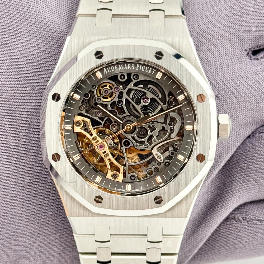 Audemars Piguet Royal Oak "double Balance Wheel Openworked" 15407ST.OO.1220ST.01
